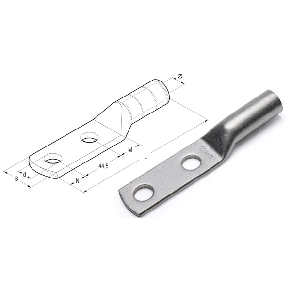 Kabel Lug 25mm 2 Lubang Skun Kabel 25mm 2Lubang ACE Super Impex