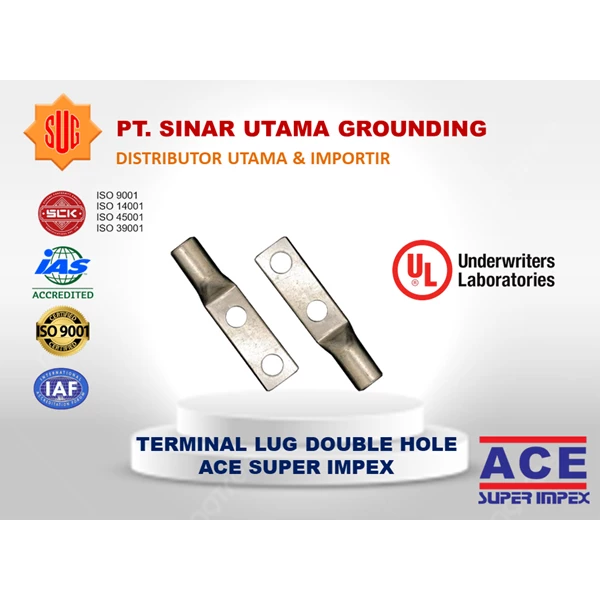 Kabel Lug 2 Lubang 400mm ACE Super Impex