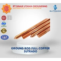Ground Rod Tembaga Murni 1/2 Inc x 4000mm x 4500gram
